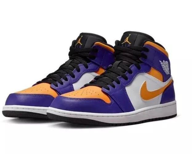 Jordan 1 Mid Lakers (2022)