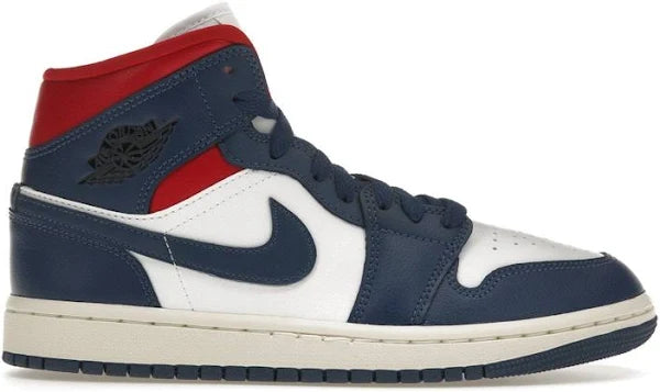 Wmns Air Jordan 1 Mid 'French Blue' -