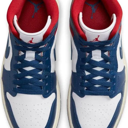 Wmns Air Jordan 1 Mid 'French Blue' -